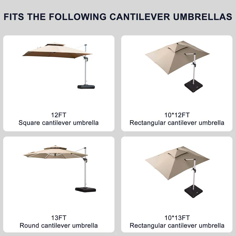 PURPLE LEAF Parasol Base ZYCJBASE-150NEW - Image 16