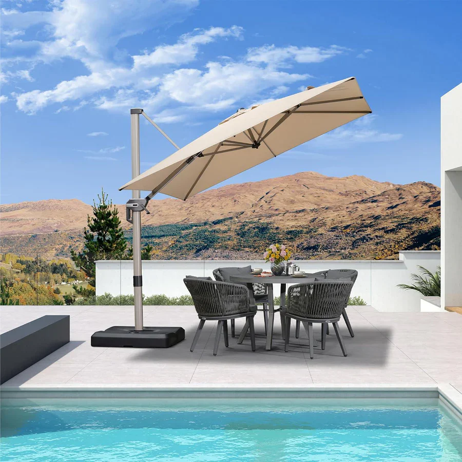 PURPLE LEAF Cantilever Umbrella Weighted Base ZYUK01HLRBASE-75 - Image 7
